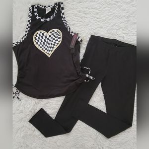 Girl's 2 Piece Outfit Size L (10-12)